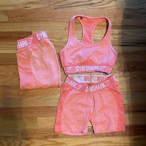 Gymshark peach set